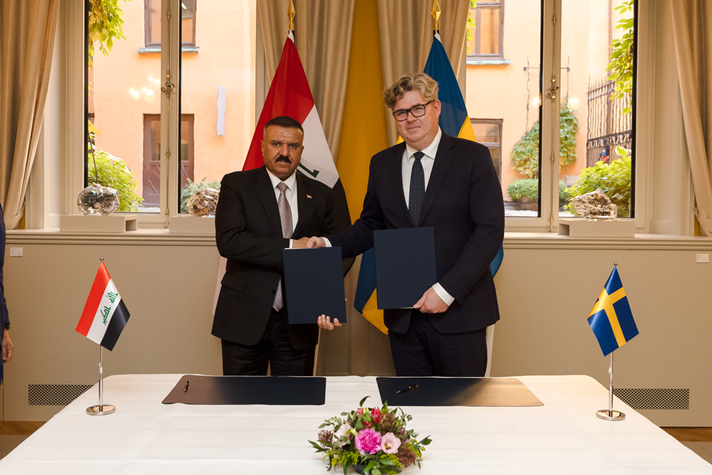 Enhanced cooperation on cross-border organised crime – Memorandum of Understanding signed with Iraq