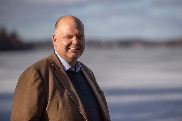 Photo of Pär Larshans at Ragn-Sells.