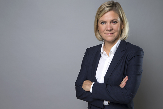 Minister for Finance Magdalena Andersson Minister for Finance Magdalena Andersson