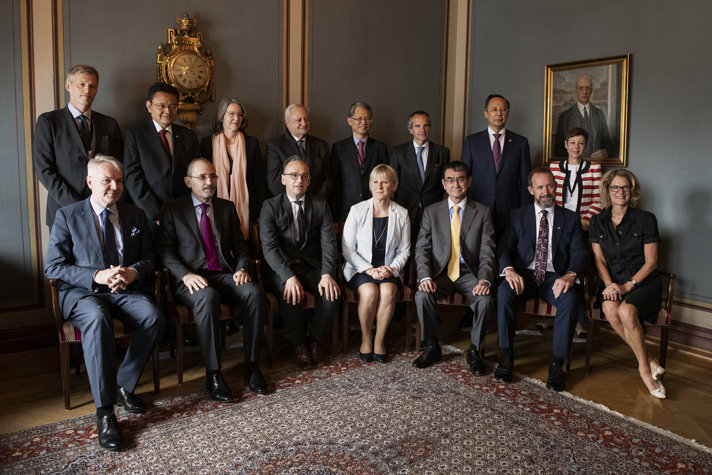 Participants of the Stockholm Ministerial Meeting on Nuclear Disarmament and the Non-Proliferation Treaty on 11 June, 2019
