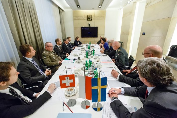 Representatives of Poland, Sweden and Switzerland, Member States of the Neutral Nations Supervisory Commission (NNSC) in Korea, met in Warsaw on the 19 - 20 of June 2017 for their annual consultations.