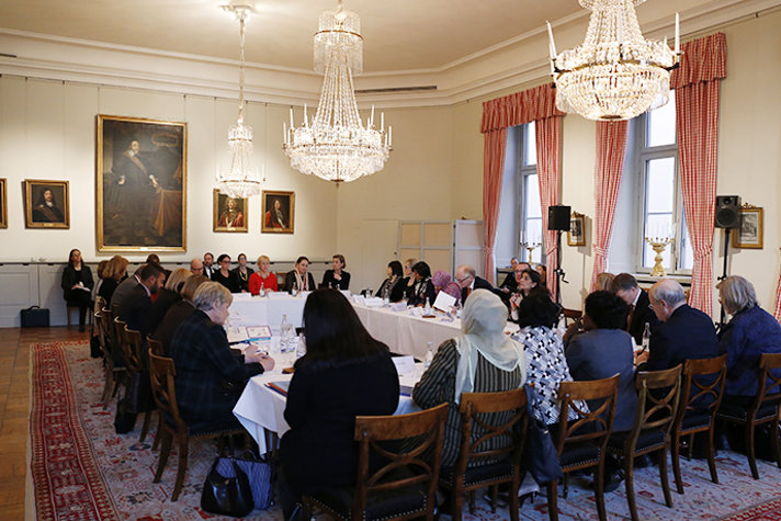 Minister for Foreign Affairs Margot Wallström hosting Roundtable discussions