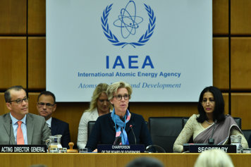 Sweden’s Permanent Representative to the IAEA, Ambassador Mikaela Kumlin Granit.