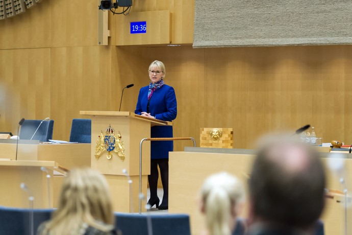 Minister for Foreign Affairs Margot Wallström Minister for Foreign Affairs Margot Wallström