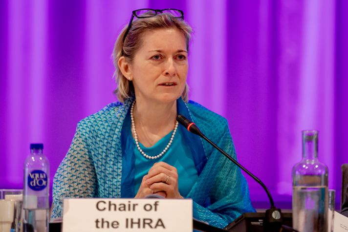 Photograph of IHRA Chair Ambassador Ann Bernes