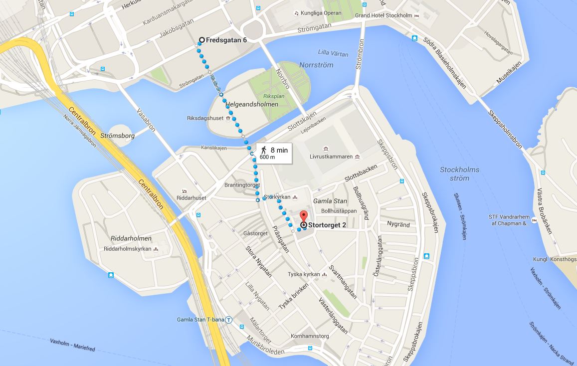 Nobel map