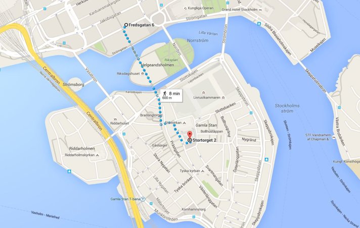 Nobel map