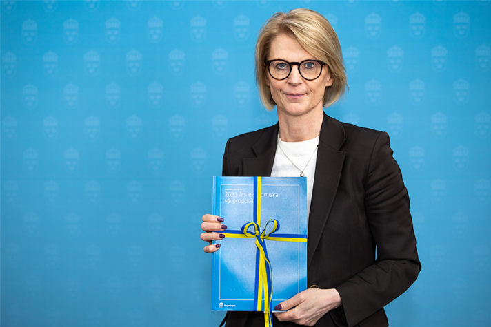 Minister for Finance Elisabeth Svantesson