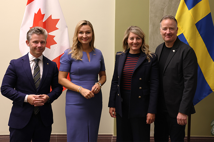 Sweden and Canada working towards strategic partnership